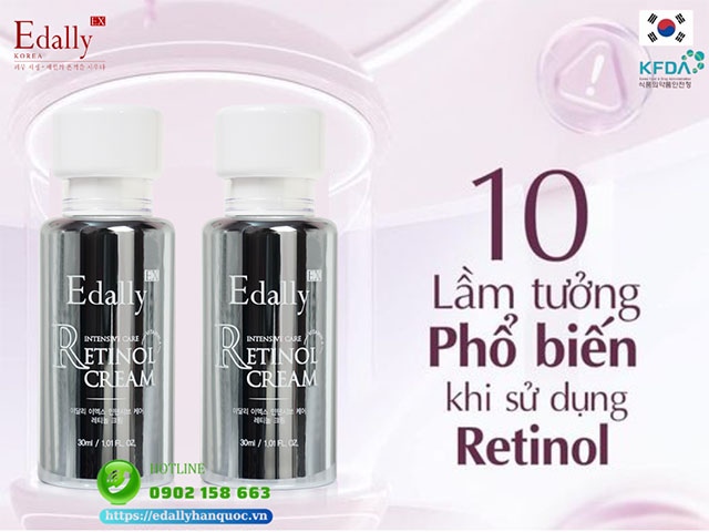 10 lầm tưởng phổ biến về Retinol cho người mới bắt đầu