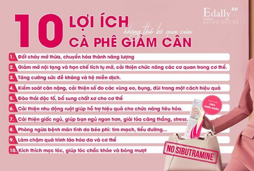 10 Lợi Ích Của Cà Phê Giảm Cân Edally BH - Siêu Phẩm Giảm Cân Không Thể Bỏ Qua