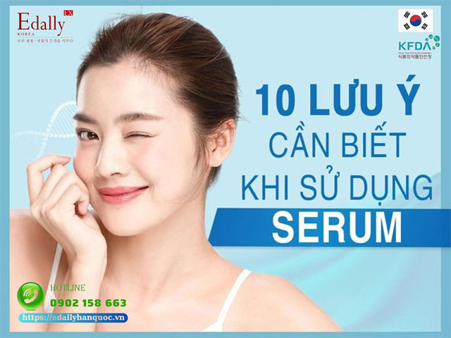 10 lưu ý cần biết khi sử dụng Serum/Ampoule để đạt hiệu quả cao nhất