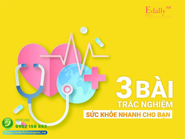 3 bài trắc nghiệm sức khỏe nhanh dành cho bạn