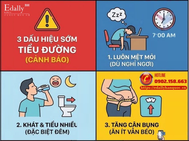 3 dấu hiệu cảnh báo sớm của bệnh tiểu đường mà 90% người bệnh đang bỏ qua 3 dấu hiệu cảnh báo sớm của bệnh tiểu đường mà 90% người bệnh đang bỏ qua