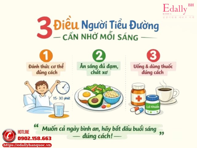 3 điều người bệnh tiểu đường cần nhớ mỗi sáng khi thức dậy 3 điều người bệnh tiểu đường cần nhớ mỗi sáng khi thức dậy