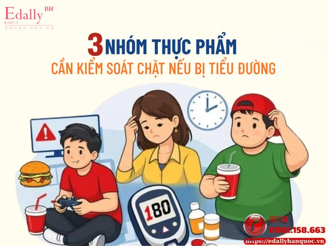 3 nhóm thực phẩm cần kiểm soát chặt nếu bị bệnh tiểu đường