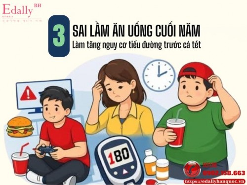 3 Sai Lầm Ăn Uống Cuối Năm Làm Nguy Cơ Bệnh Tiểu Đường Trước Cả Tết