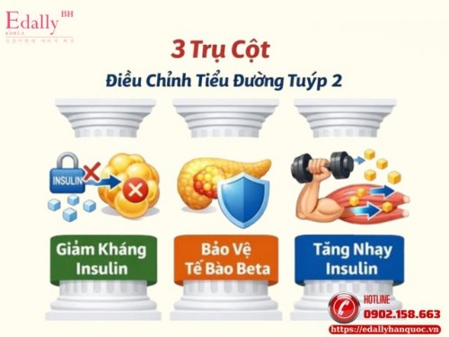 3 Trụ Cột Điều Chỉnh Tiểu Đường Tuýp 2