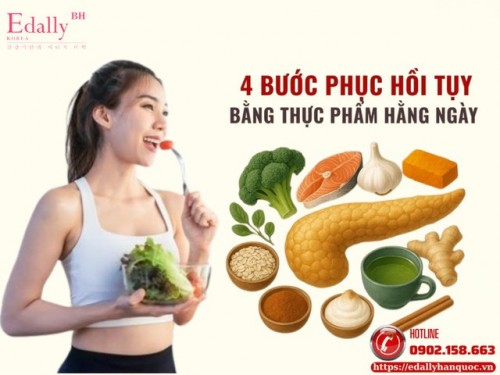 4 Bước Phục Hồi Tụy Bằng Thực Phẩm Hàng Ngày Cho Người Bệnh Tiểu Đường