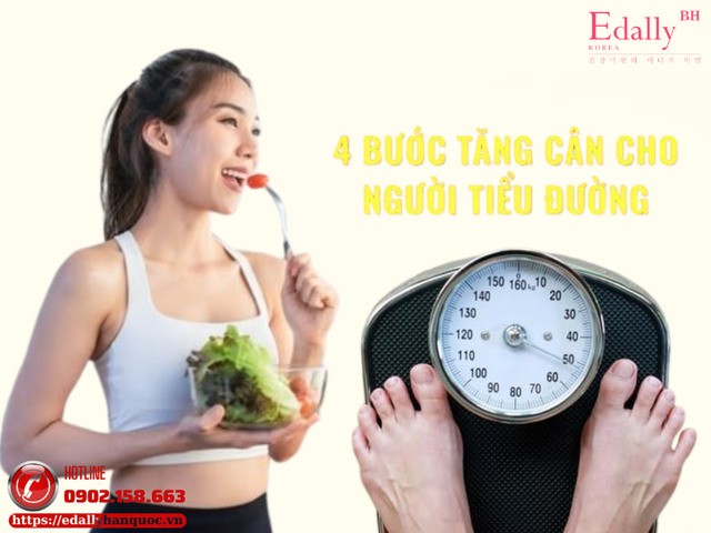 4 bước tăng cân bền vững và an toàn cho người bệnh tiểu đường