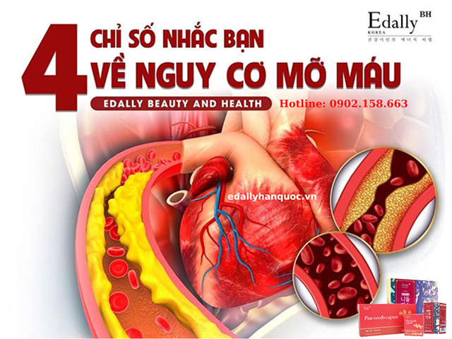 4 chỉ số nhắc bạn về nguy cơ bị mỡ máu cao