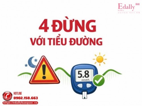 4 Đừng Với Người Bệnh Tiểu Đường