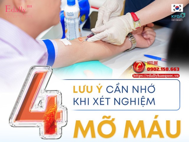 Khi xét nghiệm mỡ máu cần lưu ý những vấn đề gì?