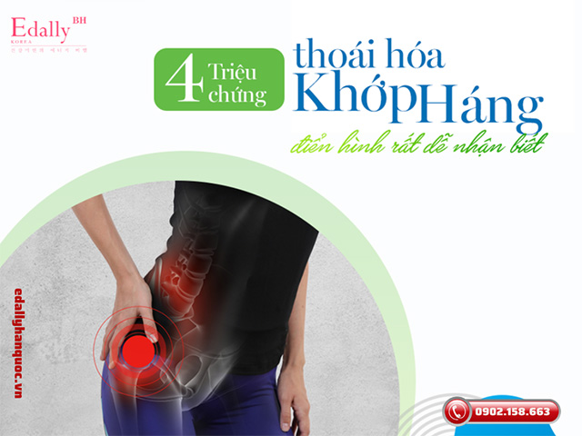 4 triệu chứng thoái hoá khớp háng điển hình rất dễ nhận biết