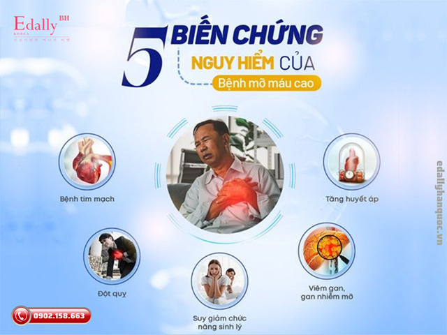 5 Biến Chứng Nguy Hiểm Của Mỡ Máu Cao