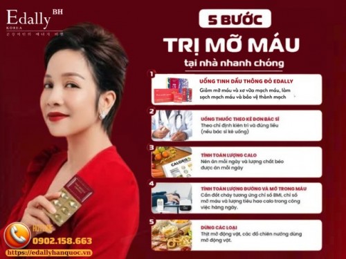Ghi Nhớ 5 Bước Trị Mỡ Máu Tại Nhà Nhanh Chóng