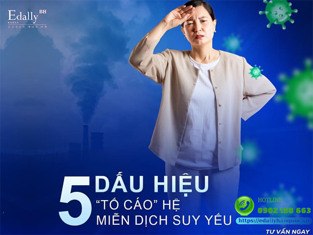 5 dấu hiệu tố cáo hệ miễn dịch bị suy yếu và cách cải thiện hệ miễn dịch hiệu quả