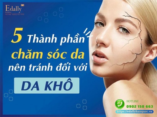 5 Thành Phần Chăm Sóc Da Nên Tránh Đối Với Da Khô