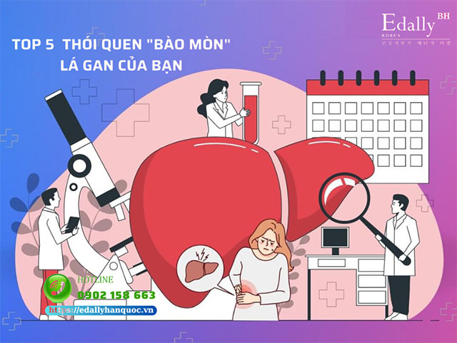 5 Thói Quen Bào Mòn Lá Gan Của Bạn Và Cách Phòng Ngừa