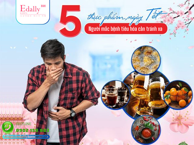 5 thực phẩm ngày lễ tết mà người bị bệnh tiêu hóa cần tránh xa