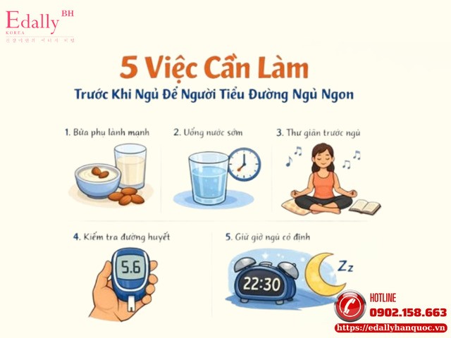 5 Việc Cần Làm Trước Khi Ngủ Giúp Người Tiểu Đường Ngủ Ngon Hơn