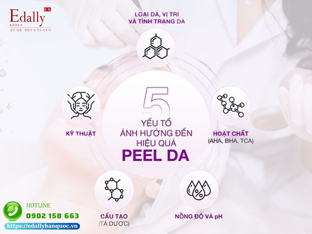 5 yếu tố ảnh hưởng đến hiệu quả peel da tại nhà