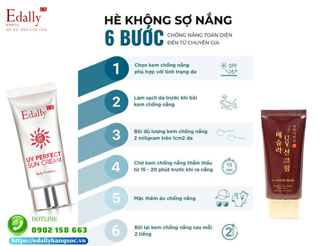 6 bước chống nắng toàn diện cho làn da đến từ chuyên gia