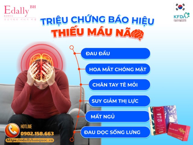 Dấu hiệu bạn đang bị thiếu máu lên não mà không hề hay biết