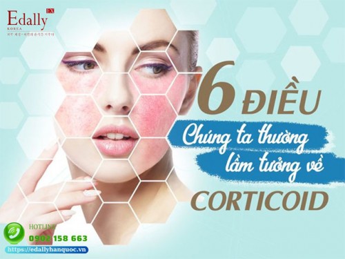 6 Điều Chúng Ta Thường Lầm Tưởng Về Corticoid 