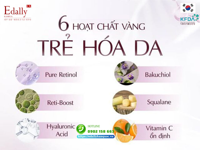 6 hoạt chất trẻ hóa da top 1 chỉ có trong mỹ phẩm cao cấp