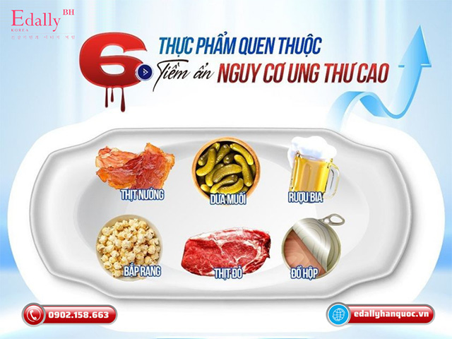 6 loại thực phẩm tiềm ẩn nguy cơ cao gây bệnh ung thư