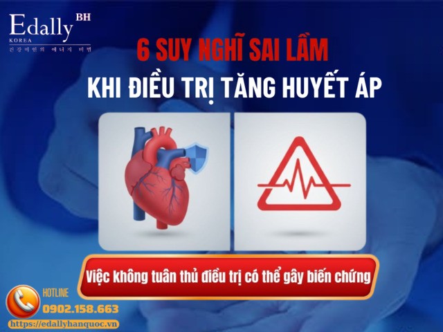 6 suy nghĩ sai lầm khi điều trị tăng huyết áp (cao huyết áp)