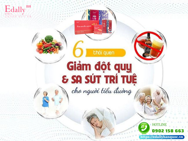 6 thói quen giúp phòng chống đột quỵ và sa sút trí tuệ cho người bệnh tiểu đường