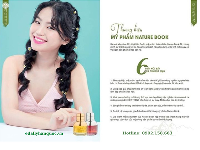 6 điểm nổi bật của Mỹ phẩm thiên nhiên thuần chay Hàn Quốc The Nature Book