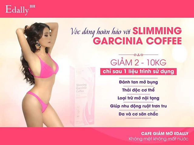 Giảm 2 - 10kg chỉ sau 1 liệu trình Cafe Giảm Cân Và Thải Độc Edally Hàn Quốc (Slimming Garcinia Coffee)