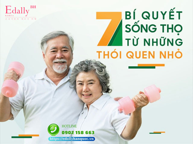 7 bí quyết giúp bạn sống trường thọ từ những thói quen nhỏ