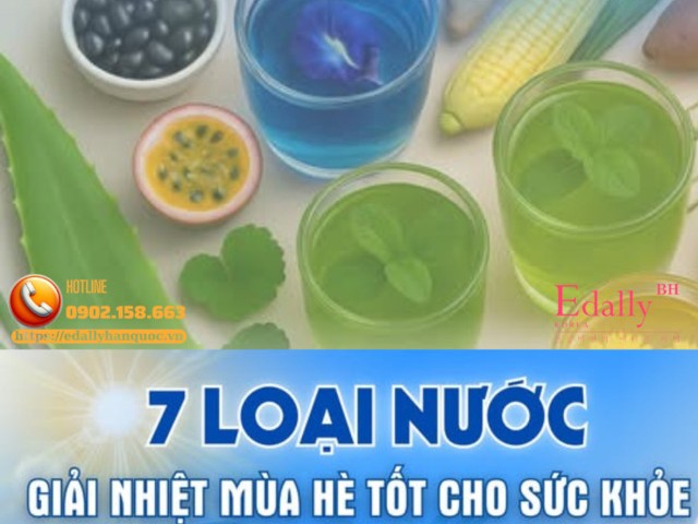 7 Loại Nước Giải Nhiệt Mùa Hè Tốt Cho Sức Khỏe