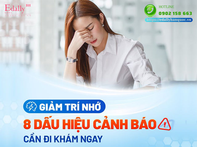 8 dấu hiệu suy giảm trí nhớ cần đi khám ngay