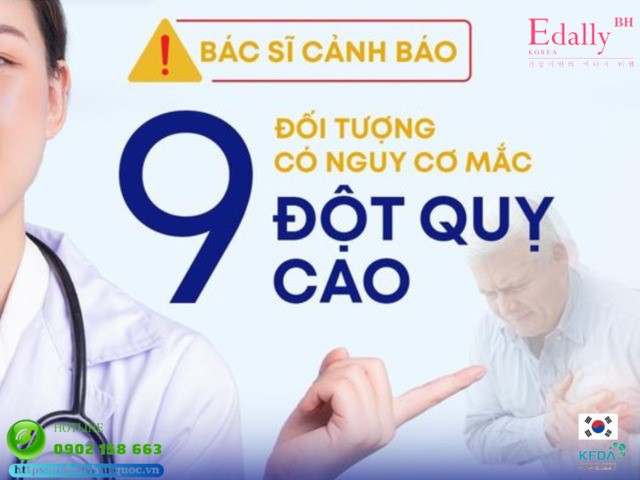 9 đối tượng có nguy cơ bị đột quỵ cao