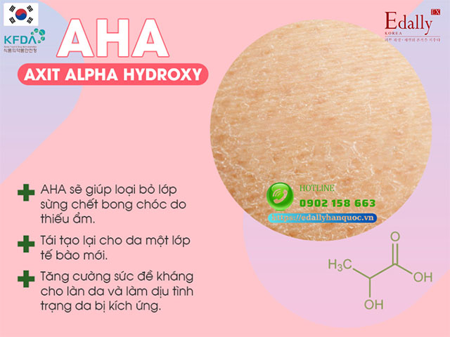 AHA - Alpha Hydroxy Acid phù hợp để chăm sóc cho loại da nào?