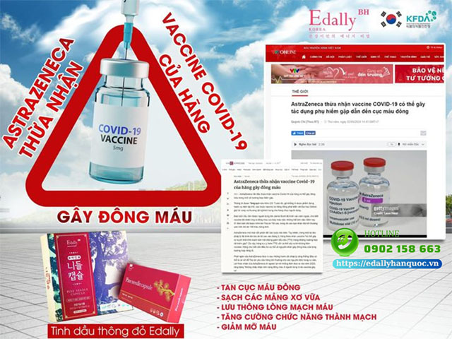 AstraZeneca Thừa Nhận Vaccine Covid-19 Của Hãng Gây Đông Máu, Nguy Cơ Tử Vong