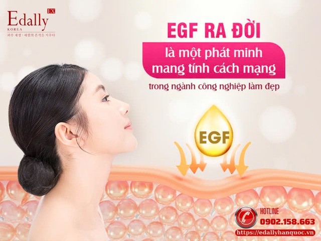 EGF ra đời là một phát minh mang tính cách mạng trong ngành làm đẹp