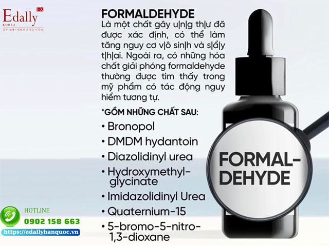 Formaldehyde là chất độc hại trong mỹ phẩm mẹ bầu cần tránh