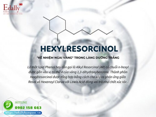 Hexylresorcinol - Kẻ Kế Nhiệm Ngai Vàng Trong Làng Dưỡng Trắng