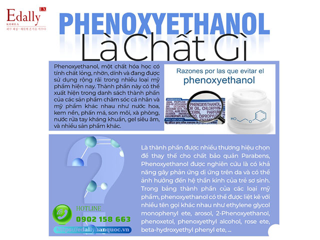 Phenoxyethanol là chất gì?