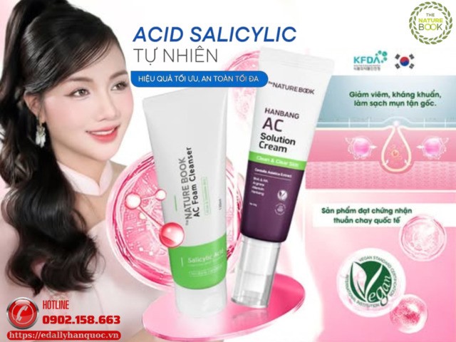 Acid Salicylic Tự Nhiên: An Toàn, Êm Dịu Cho Làn Da Khỏe Đẹp