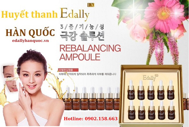 Ampoule huyết thanh Collagen tươi Edally EX Hàn Quốc