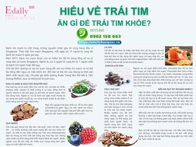 Ăn gì để hệ tim mạch luôn khỏe mạnh?