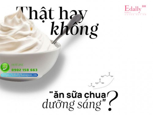 Ăn Sữa Chua Có Làm Sáng Da Không?