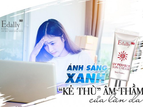 Ánh Sáng Xanh - Kẻ Thù Âm Thầm Của Làn Da