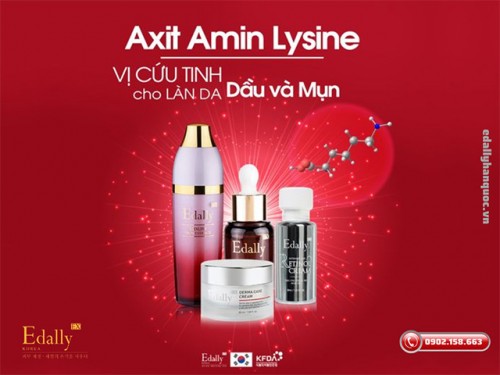 Axit Amin Lysine - Vị Cứu Tinh Cho Làn Da Dầu Và Mụn