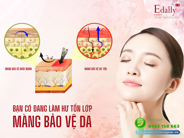 Bạn có đang làm hư tổn lớp màng bảo vệ da của mình?