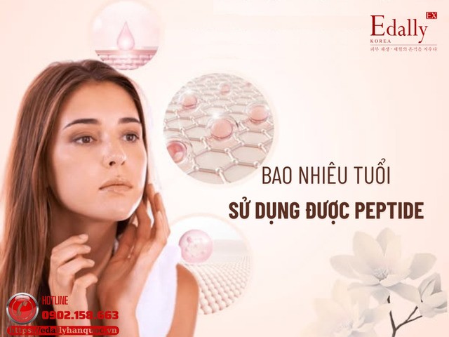 Bao nhiêu tuổi thì sử dụng được Peptide?